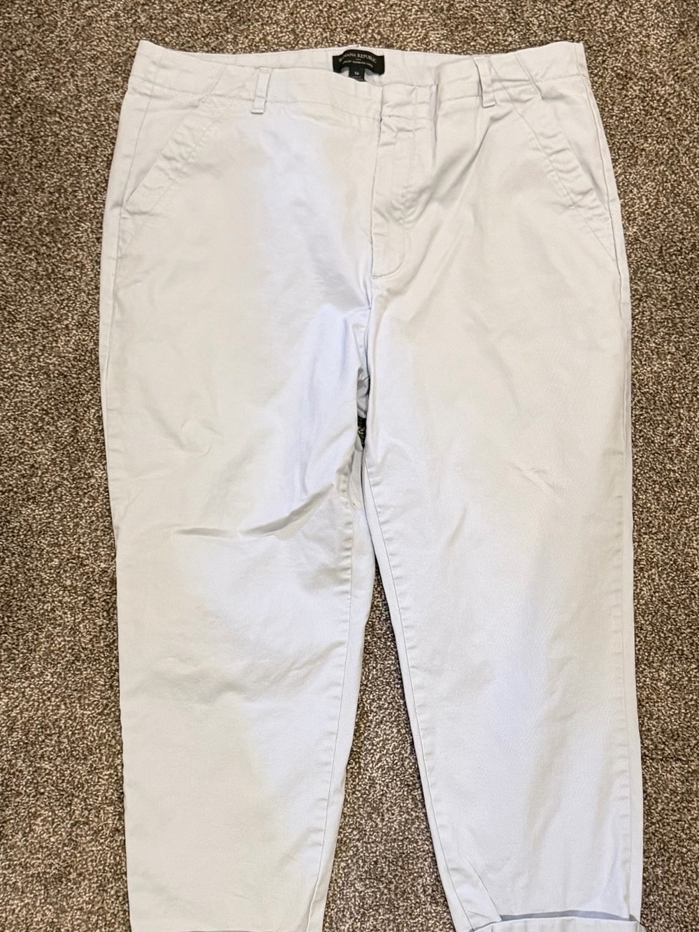 Banana Republic Women’s Light Blue Chino Pants